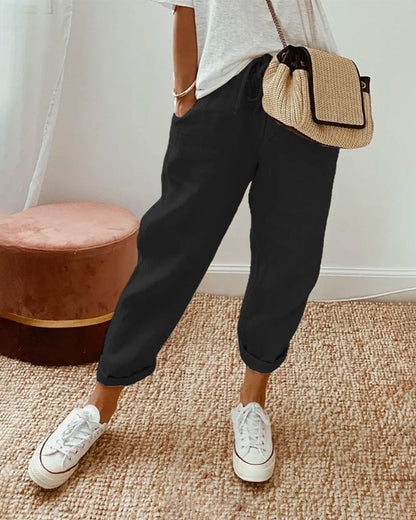Casual and Elegant Anti-Sweat Linen Pants