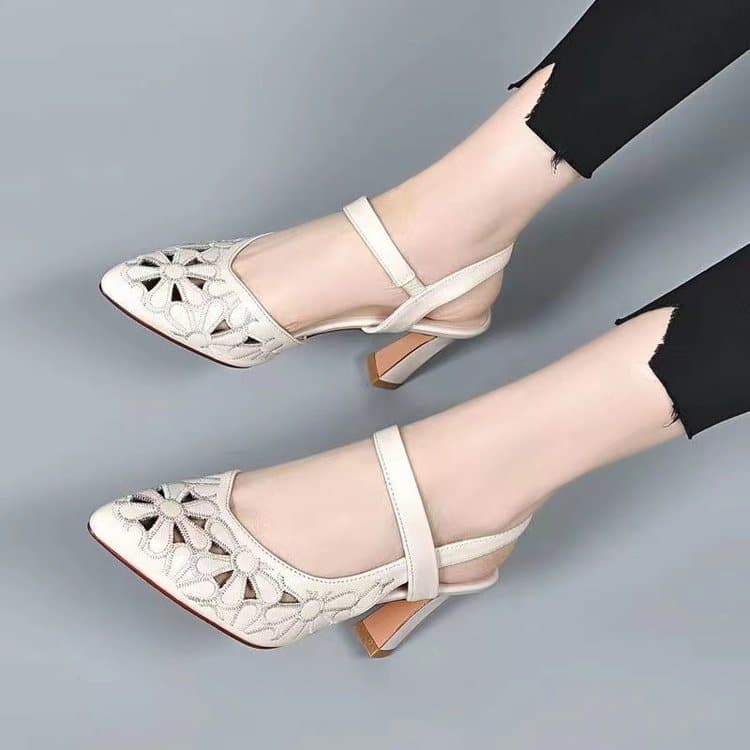 Soft Leather High Heels