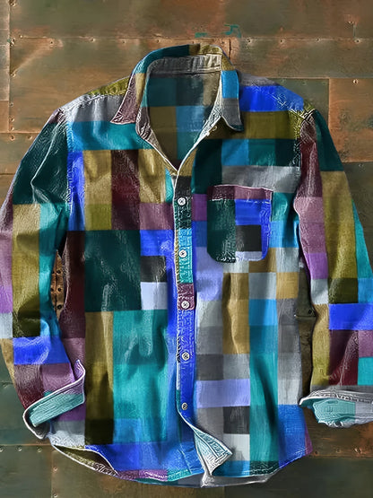 Virgil | Elegant blouse with practical pocket